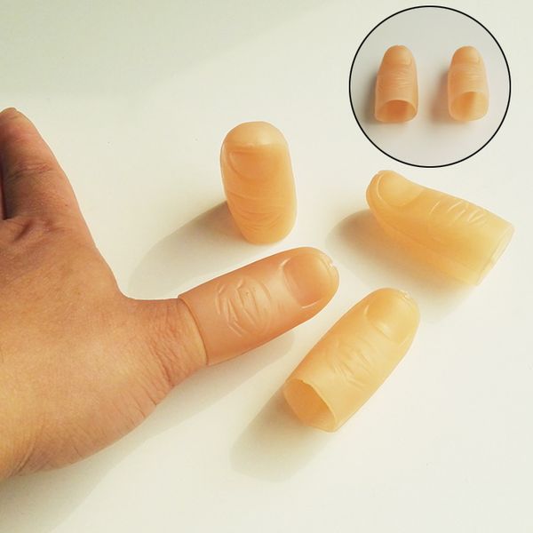 

simulation plastic finger stall cot magic props tools hallowmas trick decompression toys novelty kids surprise party gift