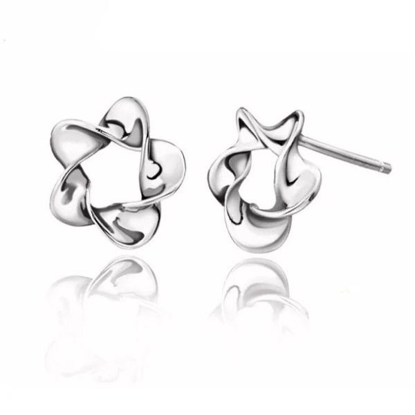 

изысканный pentagram серьги для женщин ухи ювелирных изделий прекрасных серег стержня подарок день рождения оптовой цвет серебряных серьги, Golden;silver