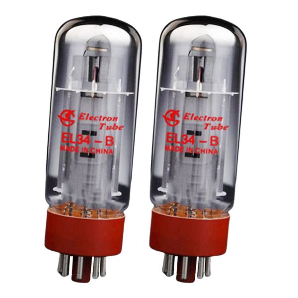 

2 pieces el34b vacuum tube matched hifi electron tubes tested