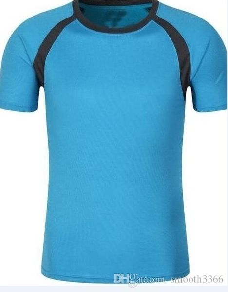 

1063 men's tight clothes running short-sleeved quick-drying t-shirt, Black;blue