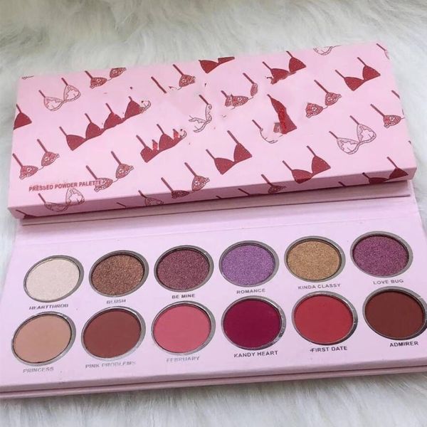 

New makeup palette 12color eye hadow pre ed powder eye palette dhl hipping