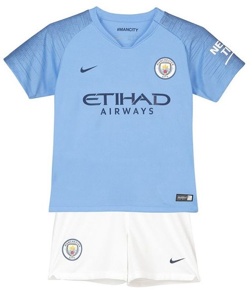 

18 19 Кун Агуэро человек Стерлинг Сити Кид футбол Джерси с носком 2018 2019 Главная #20 BERN