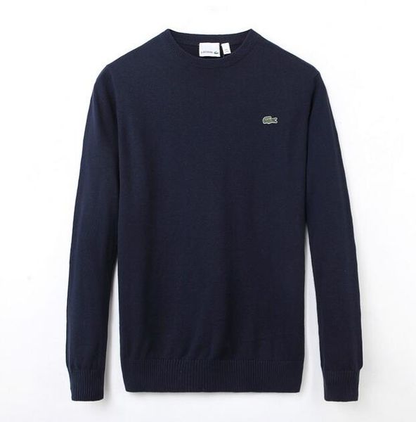 

french brand designers sweater pullover men long sleeve luxury sweatshirt mens autumn knitwear winter lacoste mens clothing, White;black