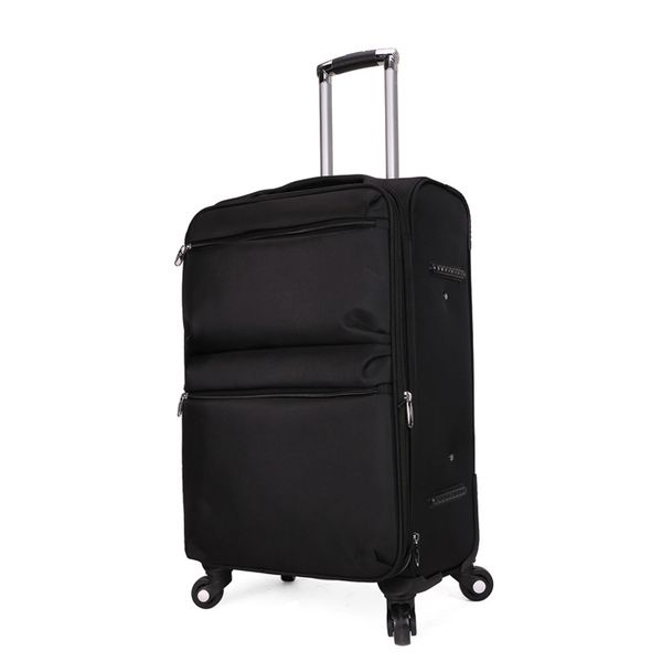 

2020 trending colorful design leather luggage bag buy rolling luggage online