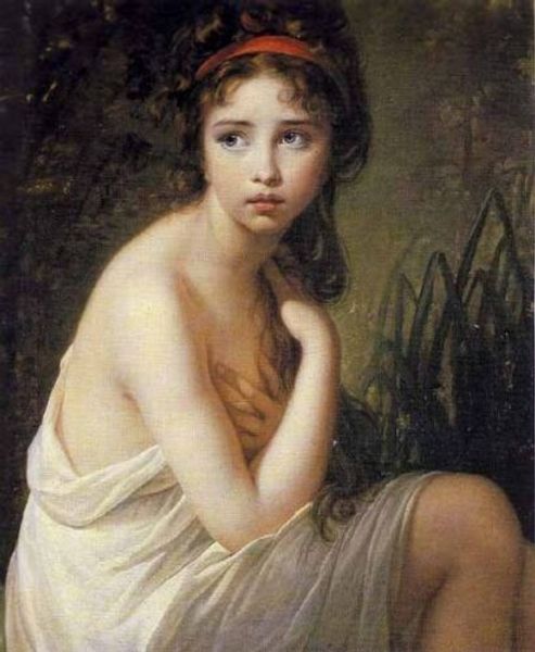 

elisabeth vigée-lebrun the bather home wall art decor handpainted &hd print oil painting on canvas wall art canvas pictures 190828