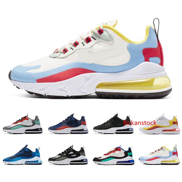 

новое поступление мужчины реагируют кроссовки высшего качества тройной черный оптический bauhaus мужские тренеры спортивные кроссовки бег тр