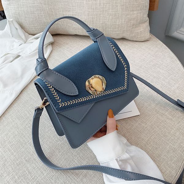 

versatile bag women's 2020 new style korean-style western style hand square sling bag fashion dull polish casual crossbody