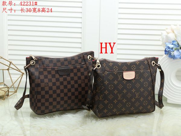 

2020 new luxury shopping bag women leather handbags shoulder bags messenger bags tote clutch neverfull louis vuitton v153