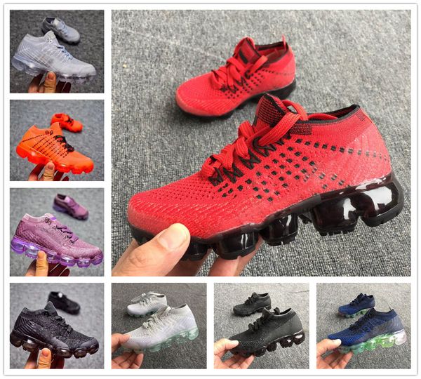 

nike air max airmax vapormax 2019 Высокое качество Детская спортивная обувь Дети Мальчики Баске