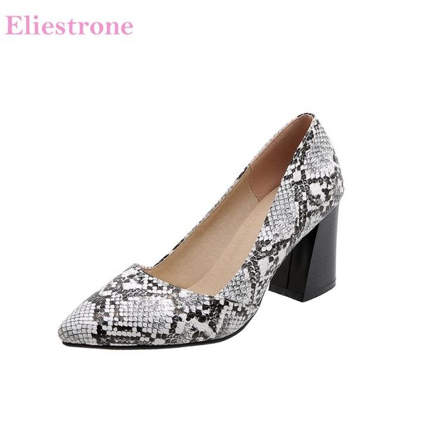 

2020 new comfortable white brown women dress pumps pointed toe high heels lady shoes plus big small size 12 32 43 45 48, Black