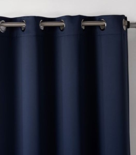 

2020 dark blue bedroom shade curtain single piece 52*84inch 132cm*213cm