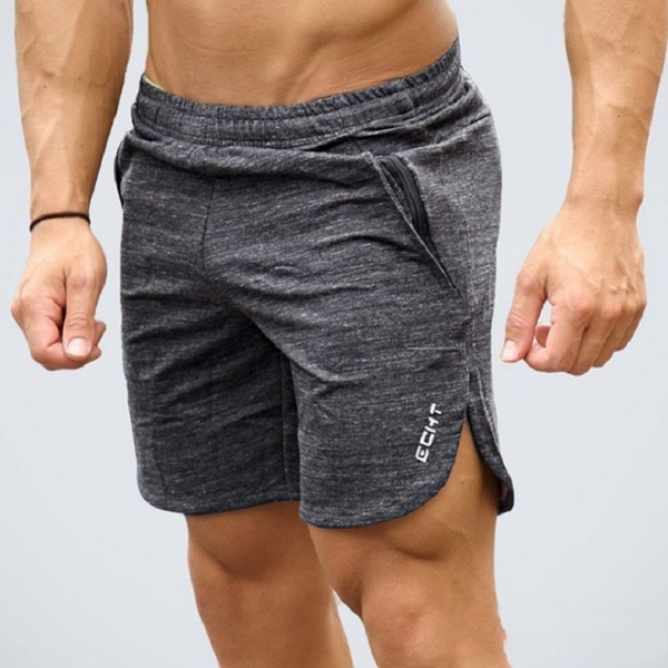 

мужские gym спортивные шорты бег тренировки sweatpant хлопок сыпучие бич короткие брюки брюки бодибилдинг обучение фитнес шорты, Black;blue