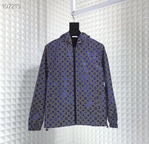

19ss fashion high quality men's sportswear latest floral letter pattern zipper men's Medusa casual jacket fashion jacket men's zipper M-3XL