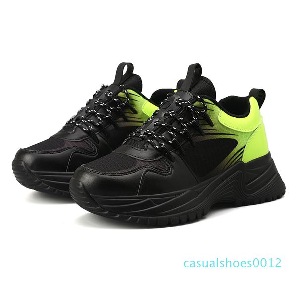 

fashion 2020 luxury run away pulse sneakers mens triple-s designer shoes men flatform shoe fashion trainer casual sneaker c12, Black