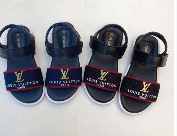 

New Kids'Leather Sandals Korean Version Summer Children's Soft-soled Anti-skid Sandals