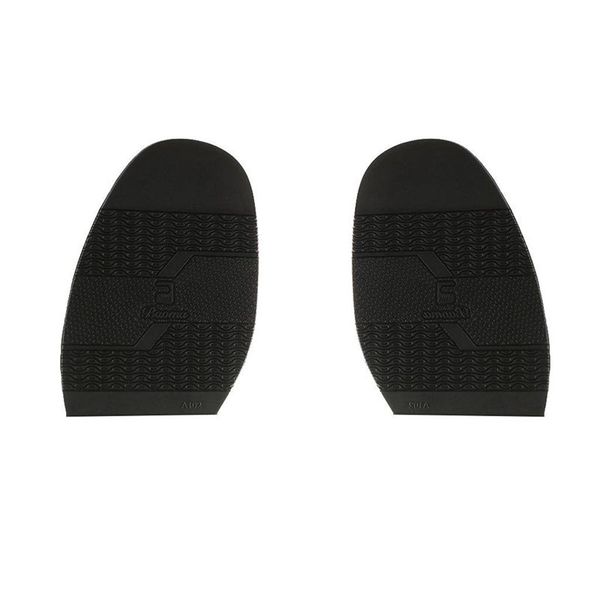 

1 pair of shoe's forefoot rubber half-insole shoes repair craft, 2mm, Black