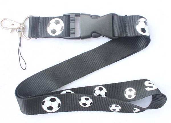 

football design lanyard for key / id card / phone / keychain holder neck strap