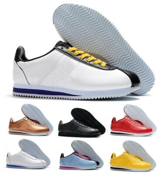 

cortez mens women casual shoes triple black blue flat boat leather forrest gump day of the dead 2020 cortezs walking sneaker shoes