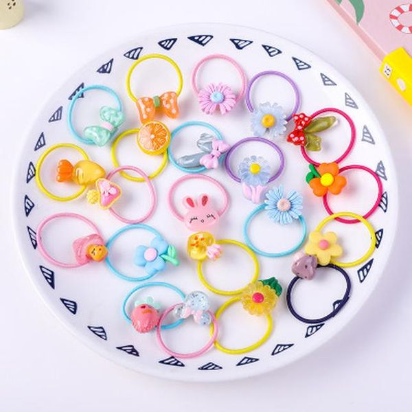 

центр синих лучшего ponytails для толстых волос резинки для волос диапазона разных цветов девочки дети migliori fasce per capelli per preven, Black;brown