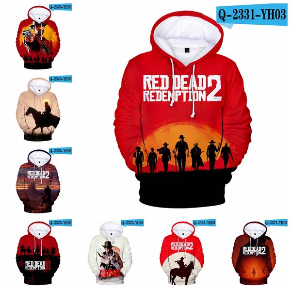

2019 european spring and summer new fashion 3d printed long-sleeved double-pocket hooded sweater. support mixed batch, Black