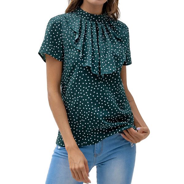 camisas de lunares mujer