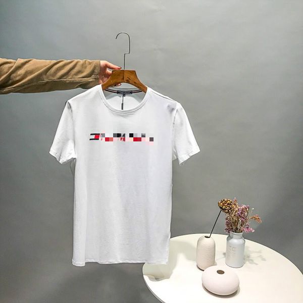 

mens designer luxurious brand tom letter designer tshirts crewneck short sleeve spring tee breathable streetwear tshirt outdoor high quality, White;black