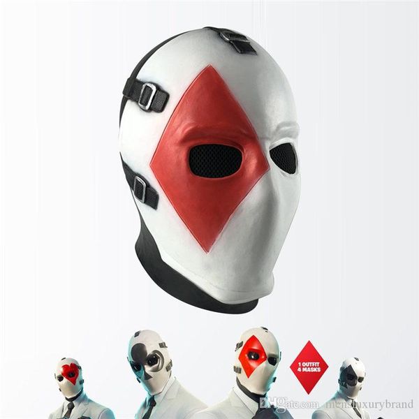 

хэллоуин poker face mask headgear забавный косплей реквизит horror маски thriller rotocast unisex маски для хэллоуина, Silver