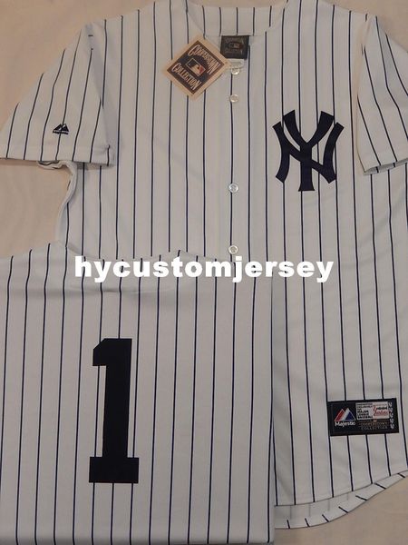 

custom new york #1 billy martin cooperstown collection throwback jersey p/s mens stitched jerseys big and tall size xs-6xl for sale, Black;blue