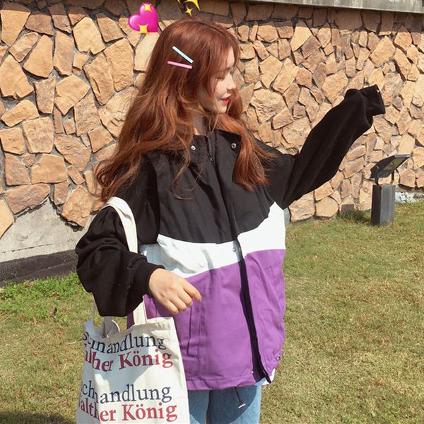 

cotton vest women's autumn and winter 2019 new style korean-style loose-fit mixed colors sleeveless cotton coat students fashion, Blue;black