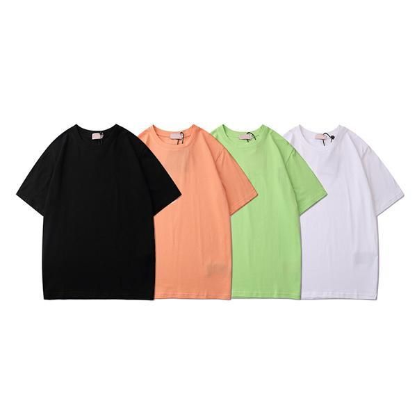 

tide brand palm trees angels fashion t shirt men and women couple short-sleeved t-shirt mens 2020 luxury designer clothes, White;black