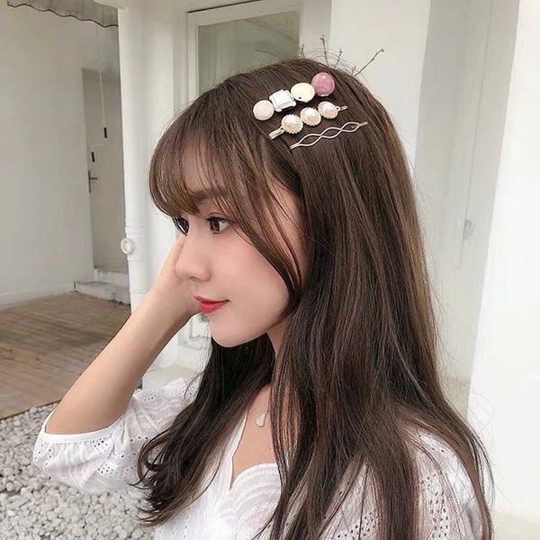 2020 2019 New Fashion Simple Vintage Crystal Pearl Sweet