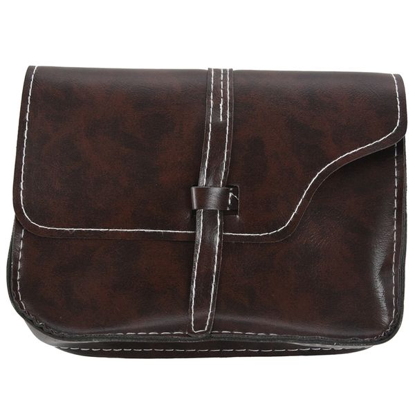 

women girl shoulder bag briefcase faux leather crossbody tote bag