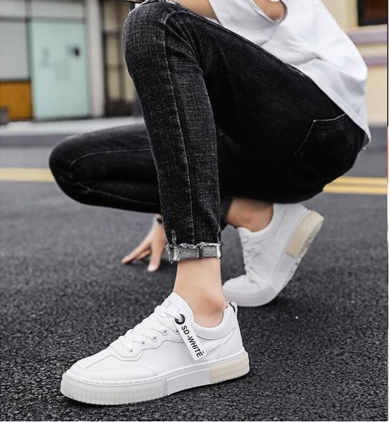 

dd-cb2803 sport shoes men sneakers jogging skate canvas shoes men zapatillas hombre tenis masculino casual walking, Black