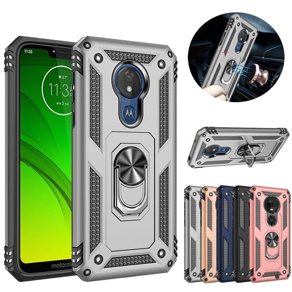 

Магнитный Металлическое кольцо Чехол для телефона On The для Motorola E6 Силиконовый Бро