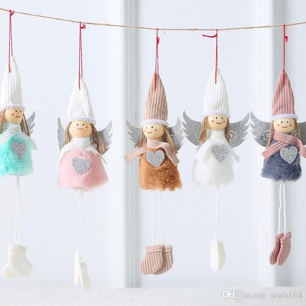 

christmas decorations christmas tree hanging ornaments pendant for plush fabric doll gift keychain hanging ornaments xmas decor hh9-2494