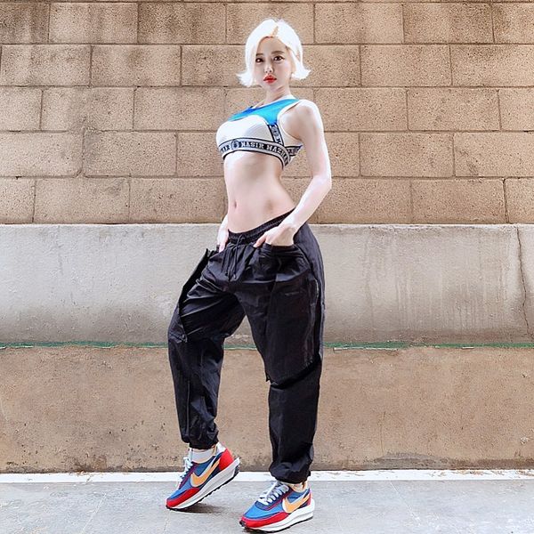 

nÃ­ke sacai x nÃ­ke ldv waffle aa6853-401 daybreak designer sneakers ldwaffle sports running shoes green 120111