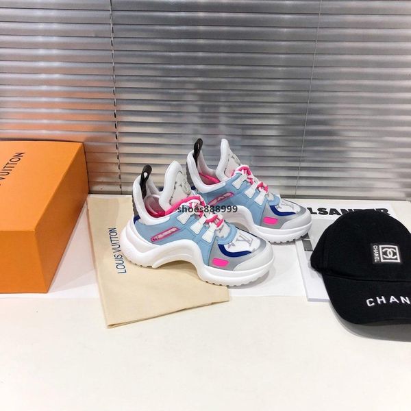 

louis vuitton LV роскошный дизайнер S2 высокое качество женская обувь кожа повседневная дышащая удобная шнуровка спортивная женская обувь Мода роскошь