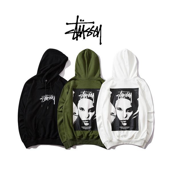 

Мужской свитер 19 новые вышитые толстовки письмо сту мода свитер мужской красивый