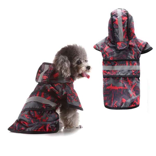 

ping reflective dog raincoat jacket, dog rain jacket rainy days dog slicker for the fashion pets large size seller