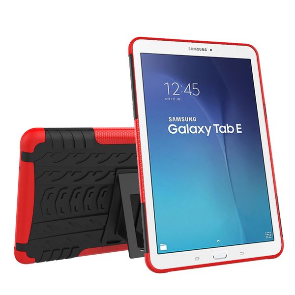 

тпу защитный прочный чехол с kickstand для samsung galaxy tab 9,6 e t560 t561 t565 t567 tablet силиконовый чехол гибридная
