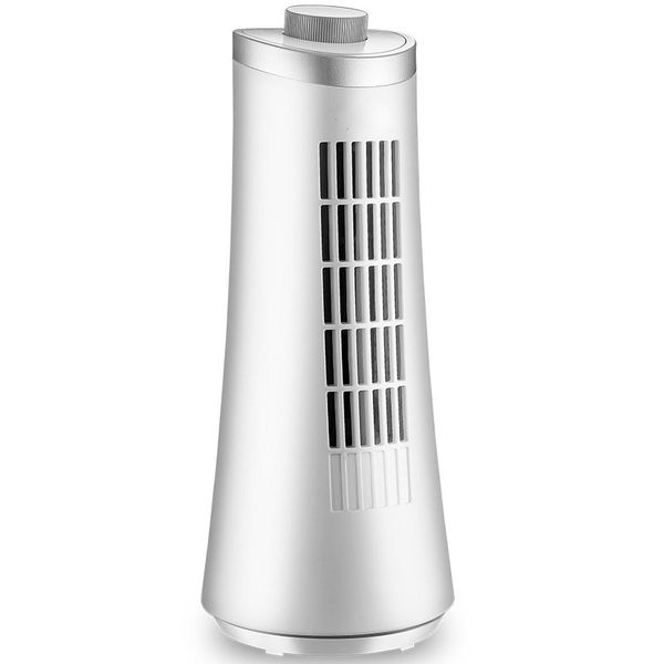 Ventilatore elettrico per uso domestico Mini dispositivo di raffreddamento a torre Dispositivo di raffreddamento a pavimento a torre per uso domestico Ventilatore senza foglie silenzioso Ventilatore verticale