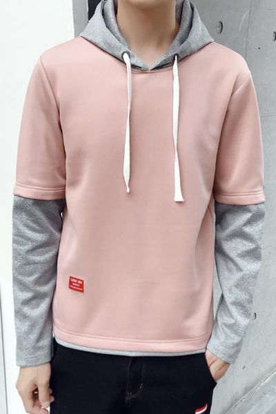 

2020 men's sweatshirt long sleeve men's winter and fall hoodie casual plain black and white modis stitched sweatshirt m-4x
