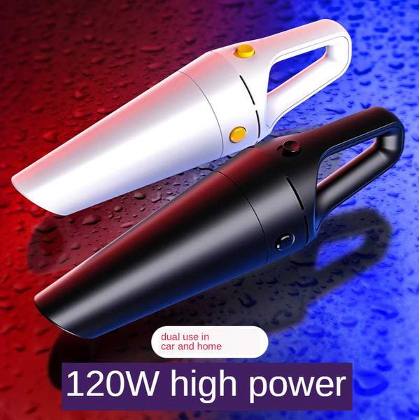 

mini household car vacuum cleaner 2-in-1 handheld strong suction wireless/wired auto tool cleaning device vehicle house use