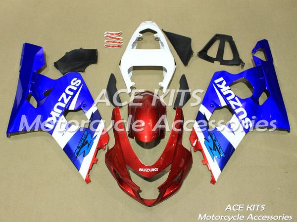 

new abs motorcycle fairing kits 100% fit for suzuki gsxr600 gsxr750 2004 2005 600 750 04 05 k4 all sorts of color no.a6
