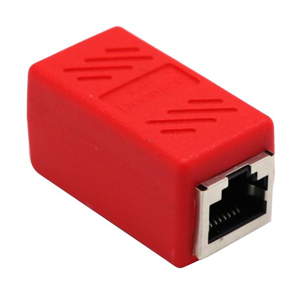 

1pc cat5e rj45 female to female inline coupler coupling joiner connector
