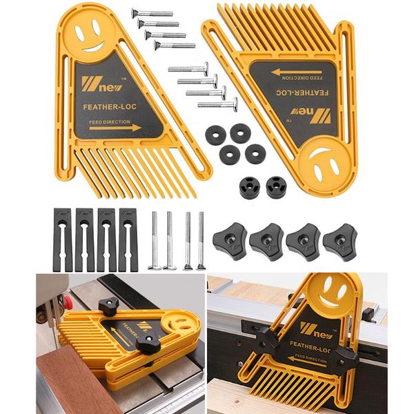 

mithbros multi-purpose feather loc board woodworking engraving machine double feather boards miter gauge slot woodwork diy tools
