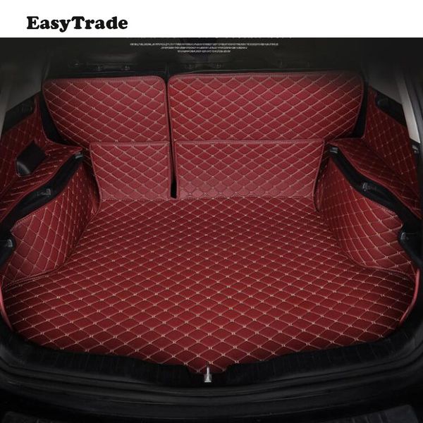 

car styling trunk mats liner carpet guard protector for mitsubishi outlander 2013-2019 accessories all inclusive car accessories