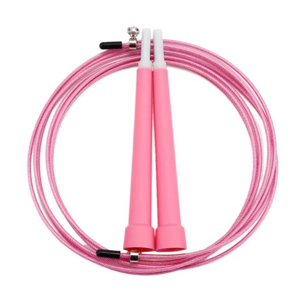 

1pc jump rope crossfit speed skipping rope strength training adjustable jump fitness fitness exercise cardio lose weight