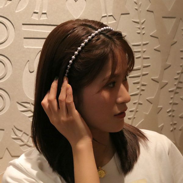 

имони pearl hairband онкий кѬай алиа диапазона cerchietto aliceband кан hairband волние вол, Black;brown