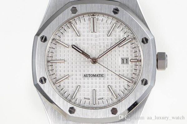 

Jf factory 15400 luxury watch 3120 fully automatic machine core lattice watch di k double ided apphire gla material men watche